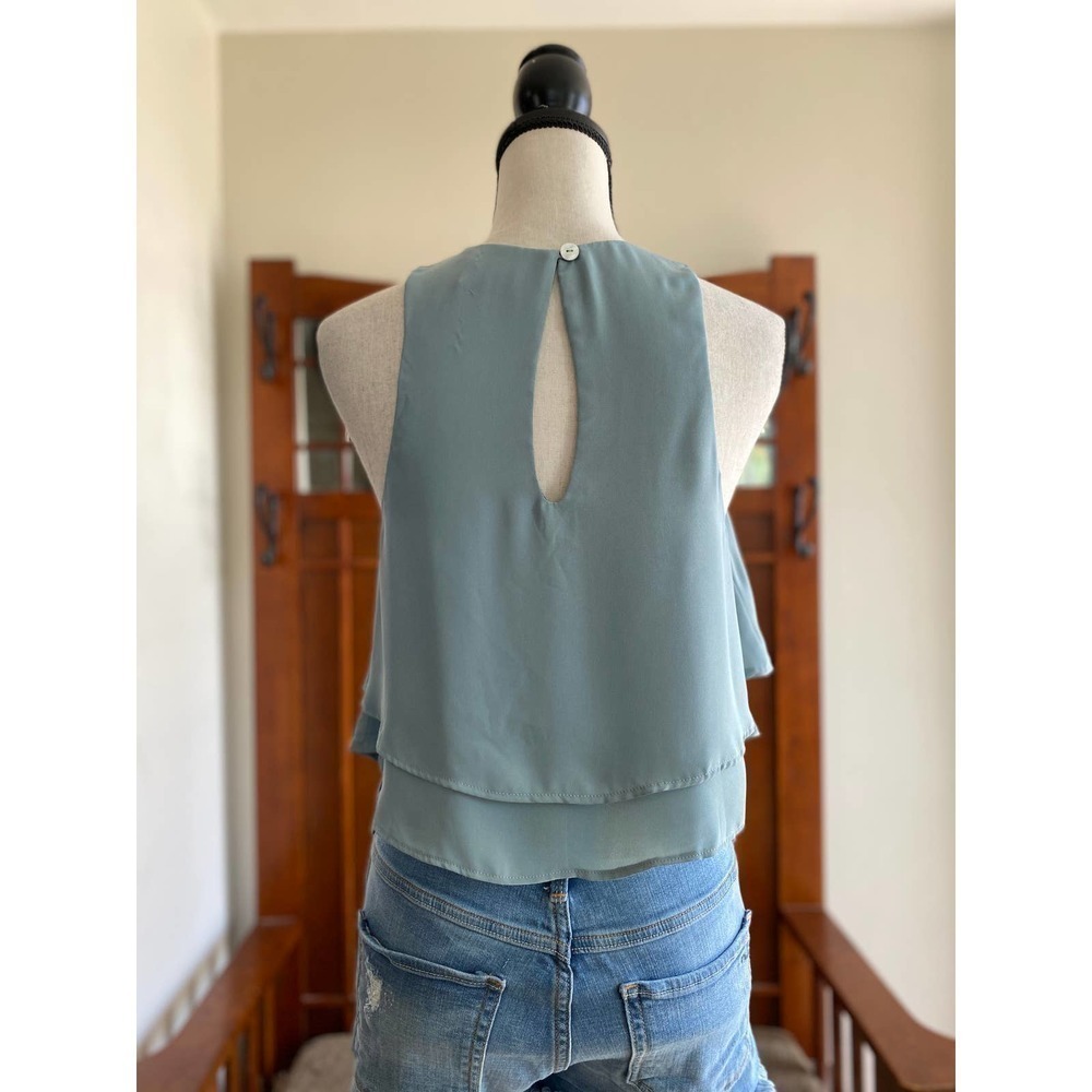 NWOT SMYM King Crop Top Sage - Picture 5 of 7